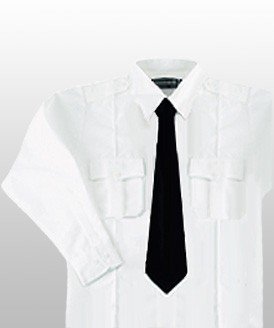 Security Shirt Poly/Cotton Long Sleeve - Lotus Uniforms